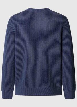 JERSEY LAWSON CREW NECK 579 STERLING BLUE