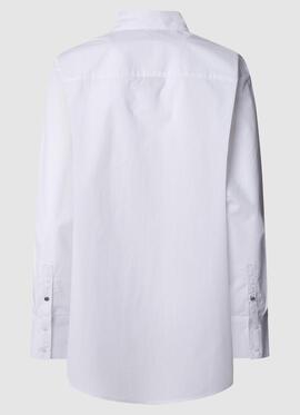 CAMISA AGNES 505 MOUSSE WHITE