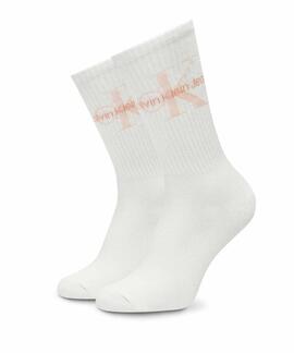 CALCETINES CKJ WOMEN SOCK 4 PAIR GIFTBOX LOGO PEACH