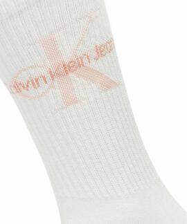 CALCETINES CKJ WOMEN SOCK 4 PAIR GIFTBOX LOGO PEACH