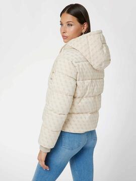 CHAQUETA ACOLCHADA DAISY PUFFER LOGO FLOCK PEONY LOGO PEARL