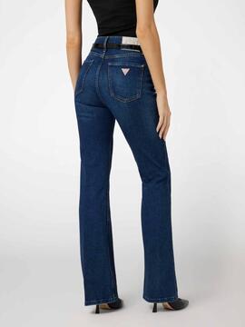 PANTALÓN VAQUERO SEXY FLARE HIGH RISE CON MEZCLA DE LANA