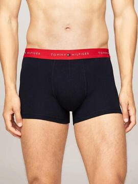 BOXER 3 PACK WB TRUNK AZUL MARINO