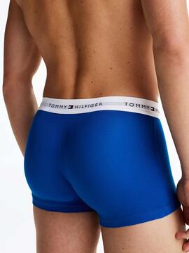 BOXER 3 PACK WB TRUNK AZUL MARINO, ROYAL Y CELESTE