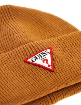 GORRO UNISEX TRIANGLE PATCH CAMEL