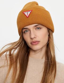 GORRO UNISEX TRIANGLE PATCH CAMEL