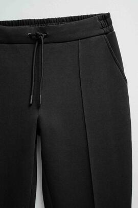 PANTALÓN JOGGER REGULAR FIT NEGRO