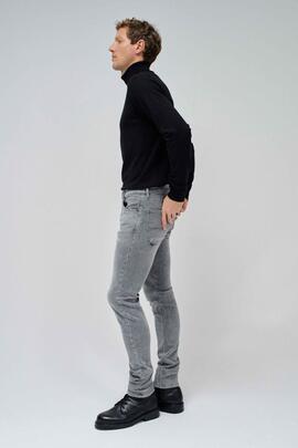 PANTALÓN VAQUERO S-ACTIV SKINNY FIT DENIM GRIS