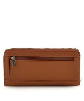 CARTERA LAUREL SLG LARGE ZIP AROUND COGNAC