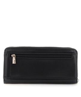 CARTERA LAUREL SLG LARGE ZIP AROUND NEGRA