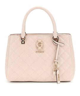 BOLSO BESSEY LUXURY SATCHEL CON LOGOTIPO 4G ROSA