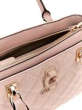 BOLSO BESSEY LUXURY SATCHEL CON LOGOTIPO 4G ROSA