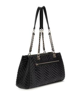 BOLSO ANNING SHOULDER SATCHEL ACOLCHADO NEGRO