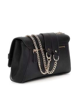 BOLSO SILVYE CONVERTIBLE XBODY FLAP NEGRO