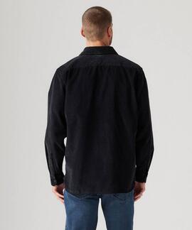 SOBRECAMISA JACKSON WORKER RELAXED FIT PANA NEGRA