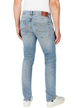 PANTALÓN VAQUERO TAPERED JEANS STANLEY NC5 DENIM AZUL