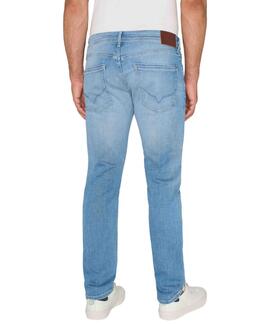 PANTALÓN VAQUERO TAPERED JEANS MI5 POWERFLEX DENIM