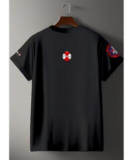 CAMISETA DE HOMBRE LASAL 72 NEGRA