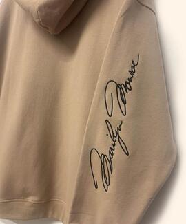 SUDADERA MARILYN ETERNITY LOVE CAMEL