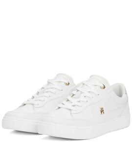 ZAPATILLAS ESSENTIAL CHIC COURT SNEAKER BLANCO Y CELESTE