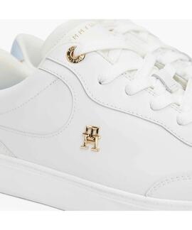 ZAPATILLAS ESSENTIAL CHIC COURT SNEAKER BLANCO Y CELESTE