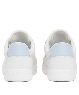 ZAPATILLAS ESSENTIAL CHIC COURT SNEAKER BLANCO Y CELESTE