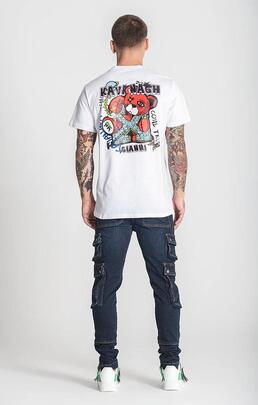 CAMISETA BLANCA RAW BEAR