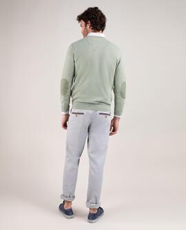 PANTALÓN CHINO BÁSICO GRIS