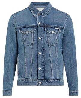 CAZADORA VAQUERA SLIM FIT DENIM AZUL