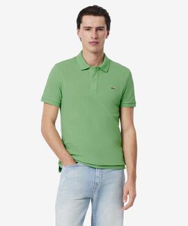 POLO LACOSTE SLIM FIT TFF VERDE LIMA