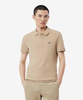 POLO LACOSTE SLIM FIT 02S BEIGE