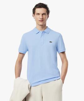 POLO LACOSTE SLIM FIT T01 CELESTE