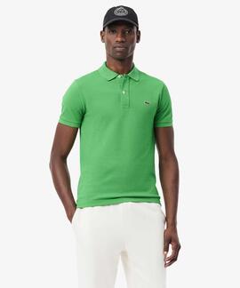 POLO LACOSTE SLIM FIT SIW VERDE