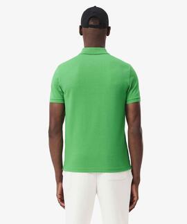 POLO LACOSTE SLIM FIT SIW VERDE