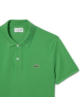 POLO LACOSTE SLIM FIT SIW VERDE