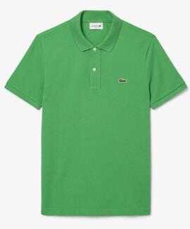 POLO LACOSTE SLIM FIT SIW VERDE