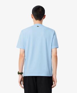 CAMISETA LACOSTE SPORTWEAR REGULAR FIT CELESTE