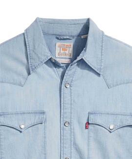 CAMISA VAQUERA LEVI'S® BARSTOW WESTERN BURNETT LIGHT