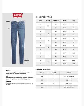 FALDA MIDI DE TIRO ALTO LEVI’S® DECON MID MORNING