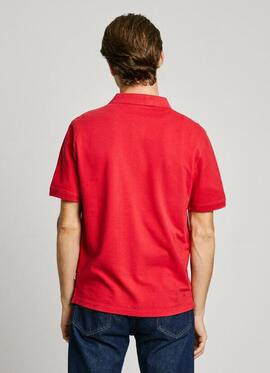 POLO PIQUÉ NEW OLIVER SLIM FIT 285 RUGBY RED