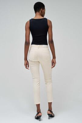 PANTALÓN CARGO FAITH PUSH IN CROPPED SKINNY FIT CRUDO