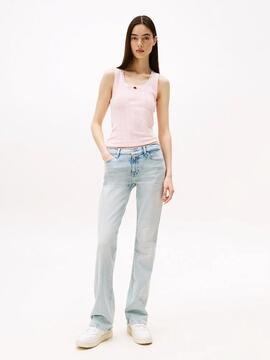 PANTALÓN VAQUERO MADDIE MID RISE BOOTCUT BI5115 BLEACH