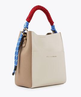 BOLSO BUCKET BICOLOR