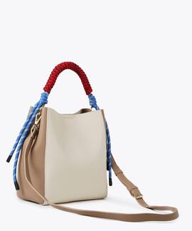 BOLSO BUCKET BICOLOR