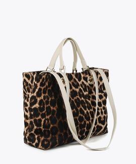 BOLSO SHOPPER ANIMAL PRINT