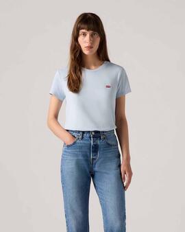 CAMISETA LEVI'S® PERFECT TEE CELESTE