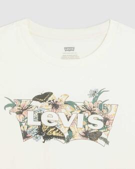 CAMISETA LEVI'S® PERFECT TEE LILY BATWING FILL EGRET