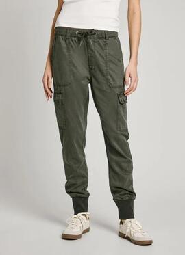 PANTALÓN BOLSO CARGO NEW CRUSADE SLIM JOGGER 768 DARK OLIVE