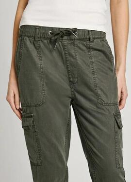 PANTALÓN BOLSO CARGO NEW CRUSADE SLIM JOGGER 768 DARK OLIVE