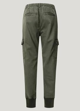 PANTALÓN BOLSO CARGO NEW CRUSADE SLIM JOGGER 768 DARK OLIVE